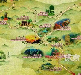 镇江景点地图(长沙景点地图)
